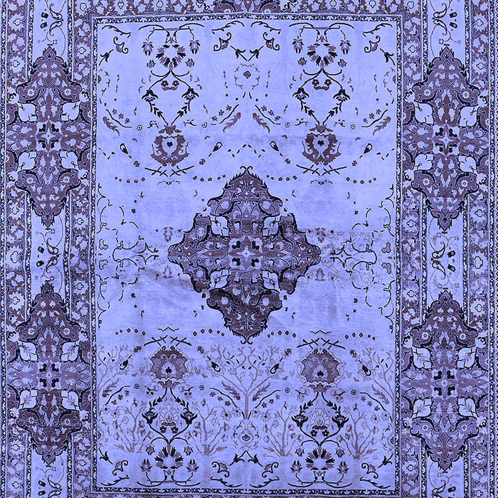 Oriental Blue Industrial Rug, urb3103blu