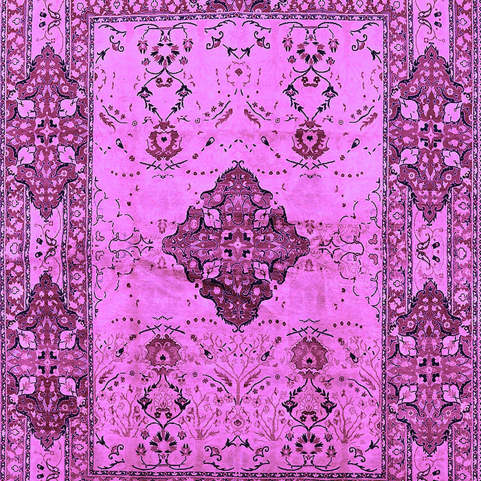 Machine Washable Oriental Purple Industrial Area Rugs, wshurb3103pur