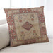 Lifestyle Image of Mid-Century Modern Urban Square Sandy Brown Throw Pillow, 18 inch by 18 inch, pwurb3103
