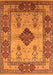 Oriental Orange Industrial Rug, urb3103org