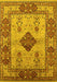 Oriental Yellow Industrial Rug, urb3103yw