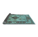 Sideview of Oriental Light Blue Industrial Rug, urb3103lblu