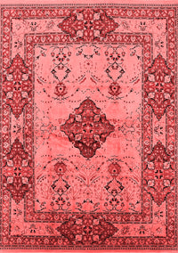 Oriental Red Industrial Rug, urb3103red