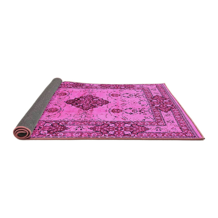 Sideview of Oriental Pink Industrial Rug, urb3103pnk