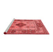 Industrial Red Washable Rugs