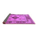 Sideview of Oriental Purple Industrial Rug, urb3103pur