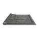 Sideview of Oriental Gray Industrial Rug, urb3105gry