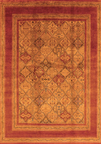 Oriental Orange Industrial Rug, urb3105org