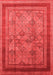 Oriental Red Industrial Area Rugs