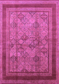 Oriental Purple Industrial Rug, urb3105pur