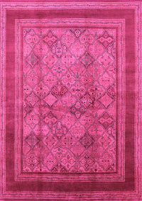 Oriental Pink Industrial Rug, urb3105pnk