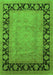 Oriental Green Industrial Rug, urb3106grn