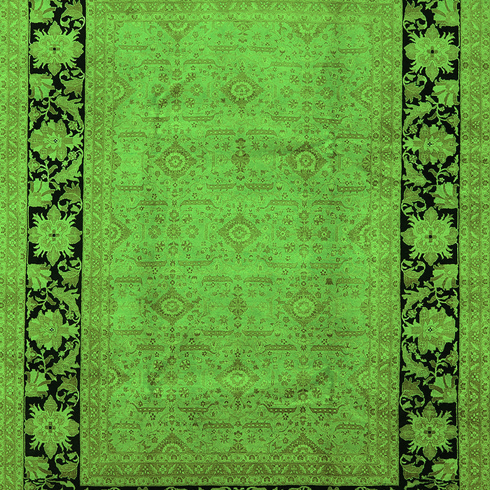Oriental Green Industrial Rug, urb3106grn