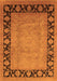 Machine Washable Oriental Orange Industrial Area Rugs, wshurb3106org