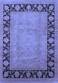 Oriental Blue Industrial Rug, urb3106blu