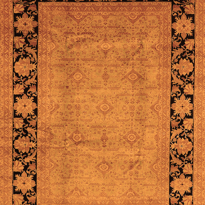 Oriental Orange Industrial Rug, urb3106org
