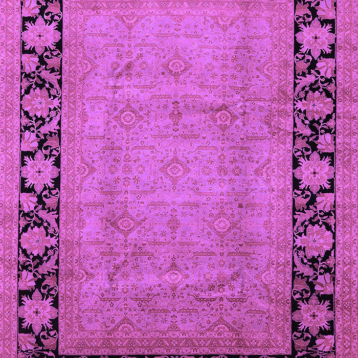 Machine Washable Oriental Purple Industrial Area Rugs, wshurb3106pur