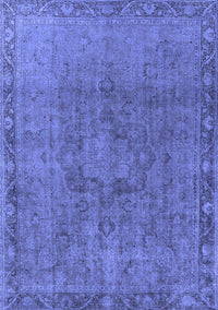 Oriental Blue Industrial Rug, urb3107blu