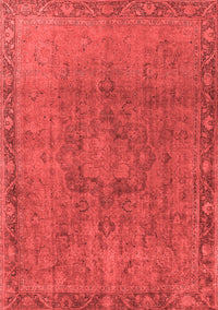 Oriental Red Industrial Rug, urb3107red