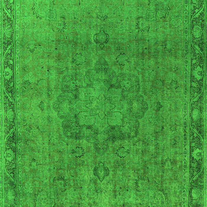 Oriental Green Industrial Rug, urb3107grn