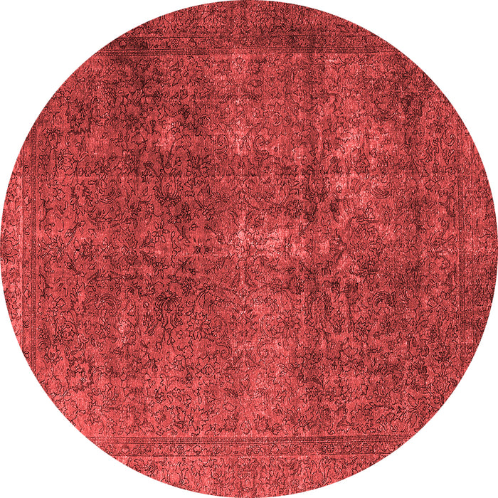 Machine Washable Oriental Red Industrial Rug, wshurb3108red