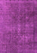 Machine Washable Oriental Pink Industrial Rug, wshurb3108pnk