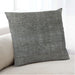 Lifestyle Image of Mid-Century Modern Urban Square Western Charcoal Gray Throw Pillow, 18 inch by 18 inch, pwurb3108