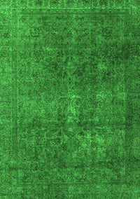 Oriental Green Industrial Rug, urb3108grn