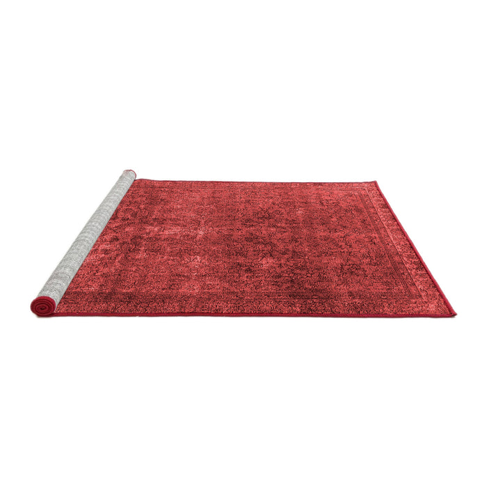 Industrial Red Washable Rugs