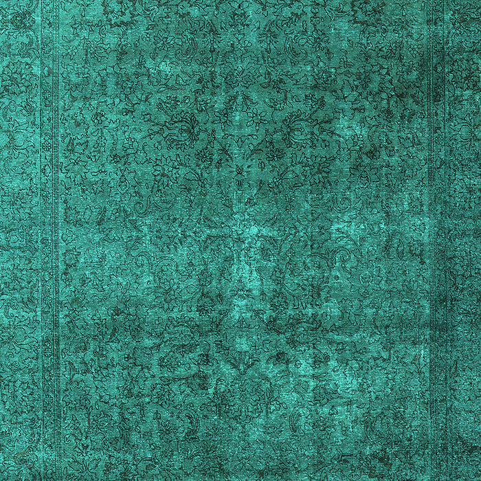 Oriental Turquoise Industrial Rug, urb3108turq