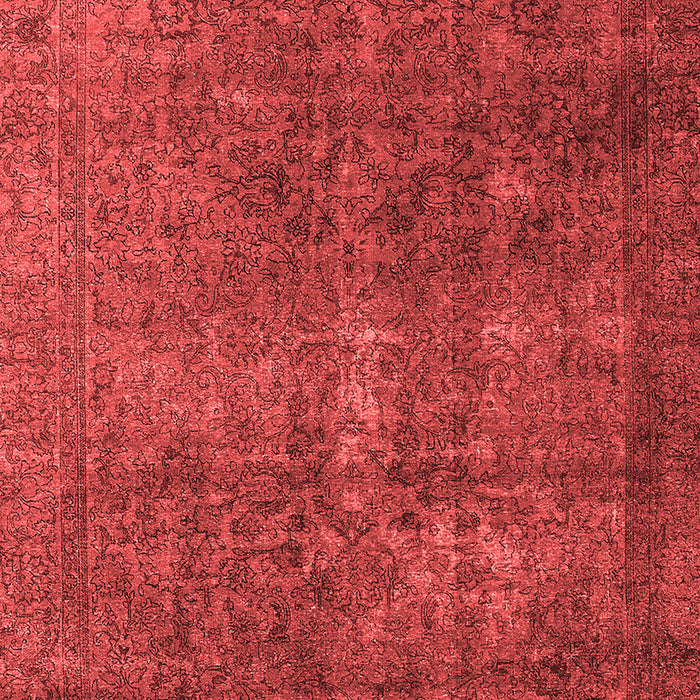 Machine Washable Oriental Red Industrial Rug, wshurb3108red
