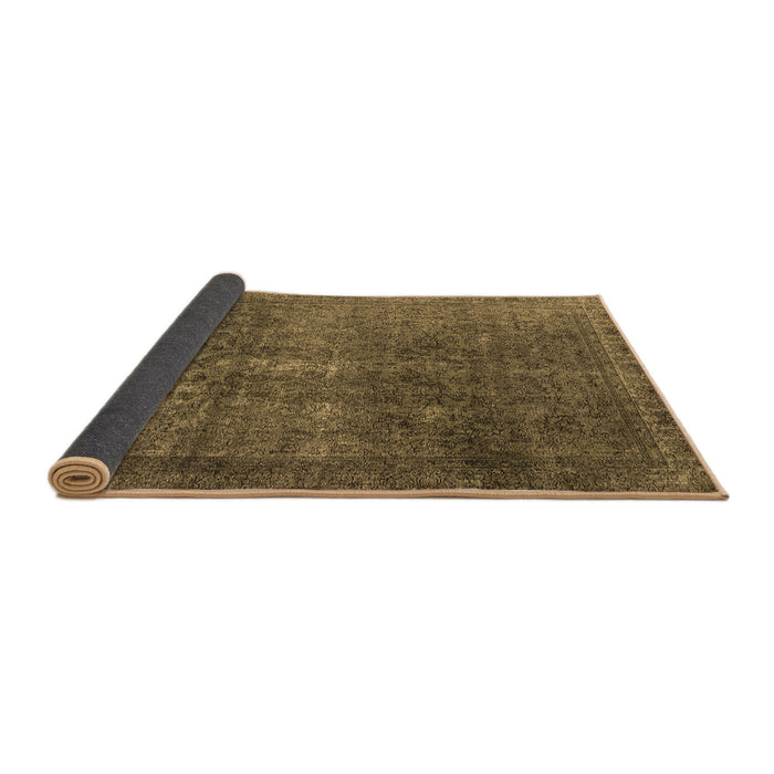 Sideview of Oriental Brown Industrial Rug, urb3108brn
