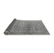 Sideview of Oriental Gray Industrial Rug, urb3109gry