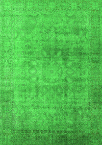 Oriental Green Industrial Rug, urb3109grn