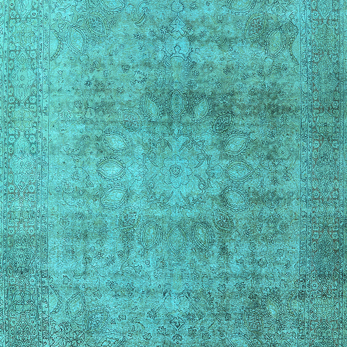 Oriental Light Blue Industrial Rug, urb3109lblu