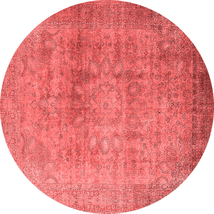 Machine Washable Oriental Red Industrial Rug, wshurb3109red