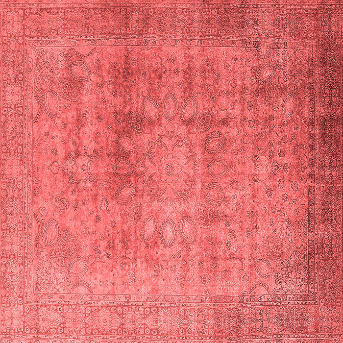 Machine Washable Oriental Red Industrial Rug, wshurb3109red