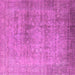 Square Oriental Pink Industrial Rug, urb3109pnk