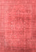 Oriental Red Industrial Area Rugs