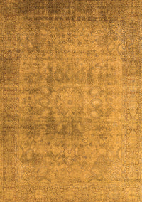 Oriental Orange Industrial Rug, urb3109org