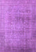 Machine Washable Oriental Purple Industrial Area Rugs, wshurb3109pur