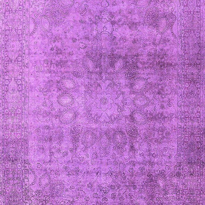 Machine Washable Oriental Purple Industrial Area Rugs, wshurb3109pur