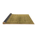 Sideview of Oriental Brown Industrial Rug, urb3109brn