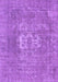 Machine Washable Oriental Purple Industrial Area Rugs, wshurb3110pur