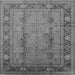 Square Oriental Gray Industrial Rug, urb3111gry