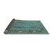 Sideview of Oriental Light Blue Industrial Rug, urb3111lblu