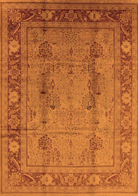 Oriental Orange Industrial Rug, urb3111org