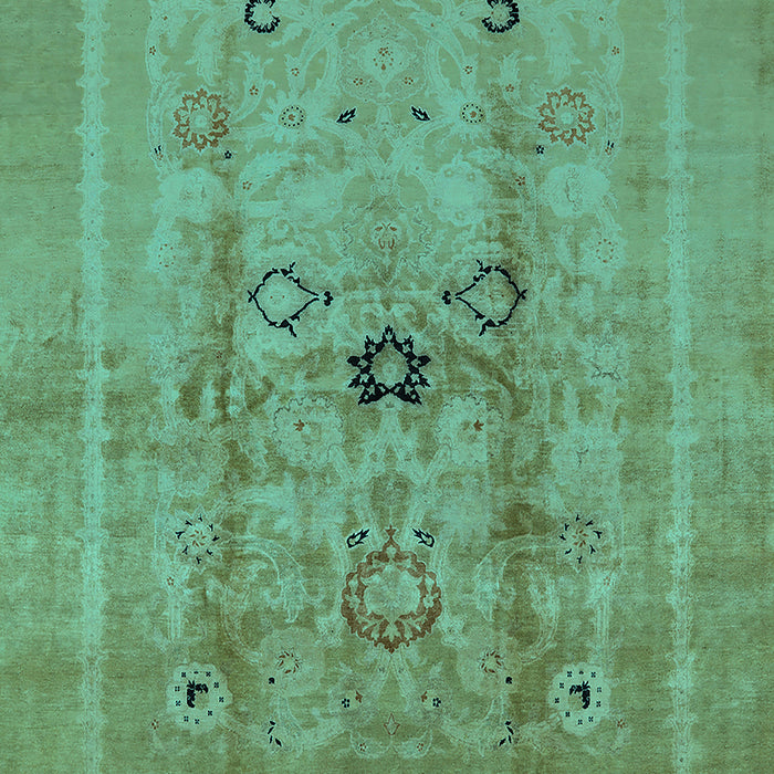Oriental Turquoise Industrial Rug, urb3112turq