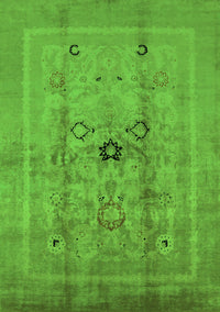 Oriental Green Industrial Rug, urb3112grn