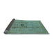 Sideview of Oriental Light Blue Industrial Rug, urb3112lblu